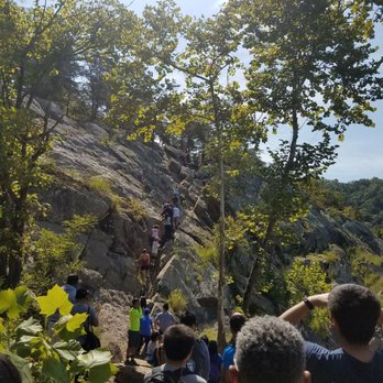 Billy Goat Trail - Section  A - Rock wall climb - Parks Near Me - Potomac, Maryland