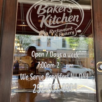 Baker's Kitchen - Front door - Southern Near Me - New Bern, North Carolina Baker's Kitchen - Front door - Southern Near Me - New Bern, North Carolina