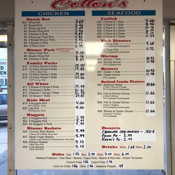 Louisiana Fried Chicken - the menu for the restaurant - Restaurants Near Me - Minden, Louisiana Louisiana Fried Chicken - the menu for the restaurant - Restaurants Near Me - Minden, Louisiana