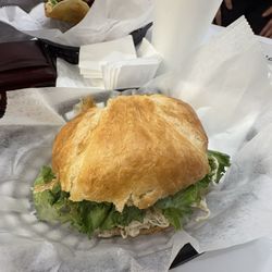 Cry Freedom Missions Cafe & Catering - Chicken salad croissant