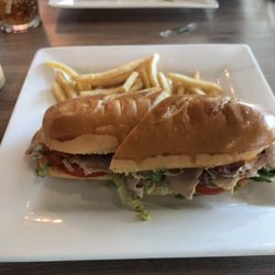 Baguettes Cafe - Ham and cheese baguette