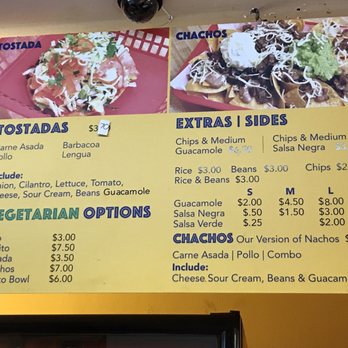 La Pasadita - Menu - Mexican Near Me - Chicago, Illinois