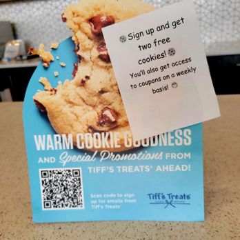 Tiff's Treats - QR code & Tiff Treats app for deep discounts!! - Desserts Near Me - Richardson, Texas