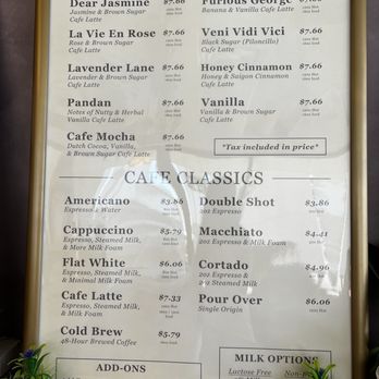 Leaflet Coffee House - Menu as of 6/1/25 - Coffee & Tea Near Me - Monterey Park, California Leaflet Coffee House - Menu as of 6/1/25 - Coffee & Tea Near Me - Monterey Park, California