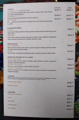Menu photo 3 Casa Maya Mérida, YUC