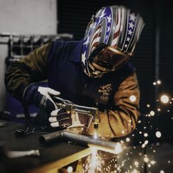 Stonybrook Metal Arts & Sculpture School - Welding 1, an introductory course covering welding fundamentals.