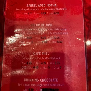 Dark Matter Coffee - The Mothership - Menu 2 of 2 November 2022 - Coffee & Tea Near Me - Chicago, Illinois Dark Matter Coffee - The Mothership - Menu 2 of 2 November 2022 - Coffee & Tea Near Me - Chicago, Illinois