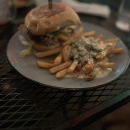 Dylan's Bacon Blue Cheese Burger Dylan's Bacon Blue Cheese Burger