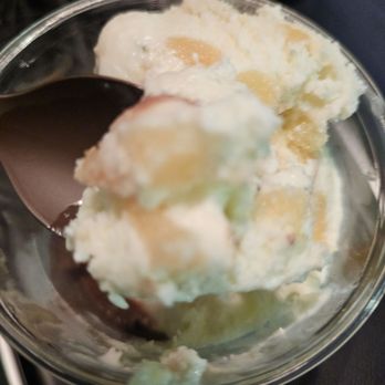 Salt & Straw - 12-21-24. Pear & Blue Cheese, loaded with pear pieces. - Desserts Near Me - San Jose, California Salt & Straw - 12-21-24. Pear & Blue Cheese, loaded with pear pieces. - Desserts Near Me - San Jose, California