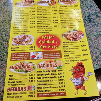 Bienvenidos Donde Usman - Más menú - Kebab Near Me - Burgos, BU