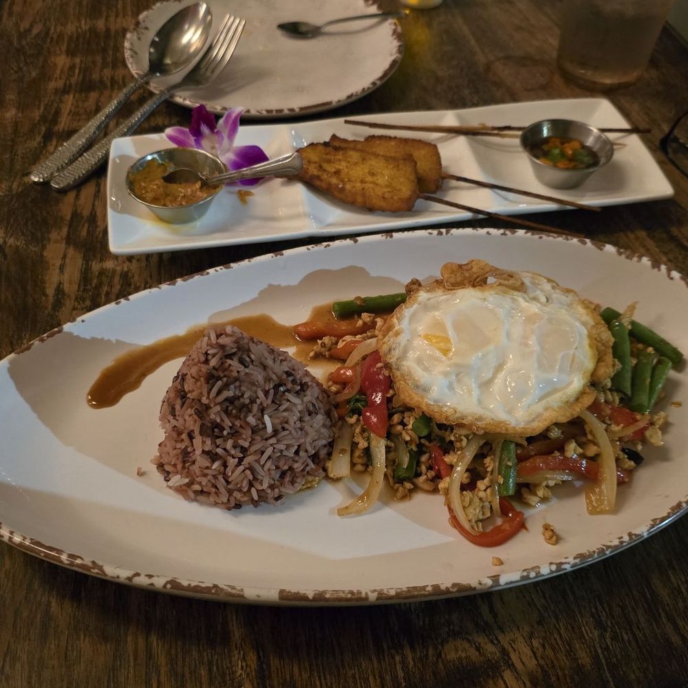 Thai District - Lanna Basil and Fried Egg - Thai Near Me - Long Beach, California Thai District - Lanna Basil and Fried Egg - Thai Near Me - Long Beach, California