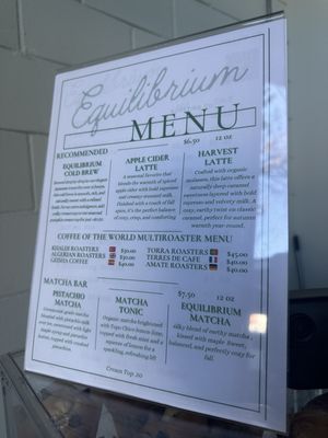 Menu photo 2 Equilibrium Roasting San Diego, CA Menu photo 2 Equilibrium Roasting San Diego, CA