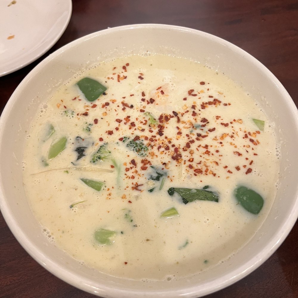 Aroon Thai Kitchen - Green curry with medium spice, loved it! - Thai Near Me - Murray, Utah