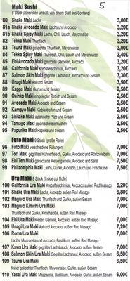 Menu photo 3 Asia Restaurant Sushi Bar Darmstadt, HE
