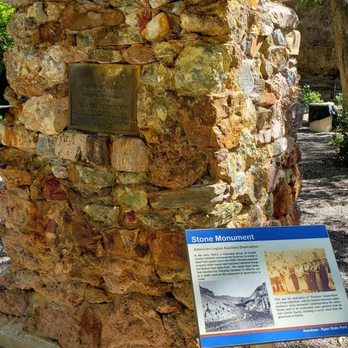 Kershaw-Ryan State Park - Stone monument commemorating the inception of the park. - Campgrounds Near Me - Caliente, Nevada Kershaw-Ryan State Park - Stone monument commemorating the inception of the park. - Campgrounds Near Me - Caliente, Nevada