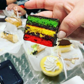 Mike's Pastry - Rainbow cookie - Bakeries Near Me - Boston, Massachusetts Mike's Pastry - Rainbow cookie - Bakeries Near Me - Boston, Massachusetts