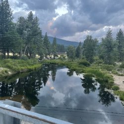 Clio's Rivers Edge Rv Park - The bridge going into the resort