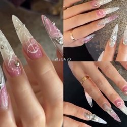 Nail Club 20 - Gel X extension with design.
Please call or text us at 626-316 -9903 for an appointment. Check us on Instagram: Nailclub20