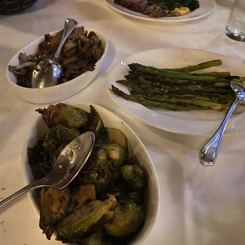 The Palm - Miami - a bowl of brussels sprouts and asparagus - Steakhouses Near Me - Miami, Florida The Palm - Miami - a bowl of brussels sprouts and asparagus - Steakhouses Near Me - Miami, Florida