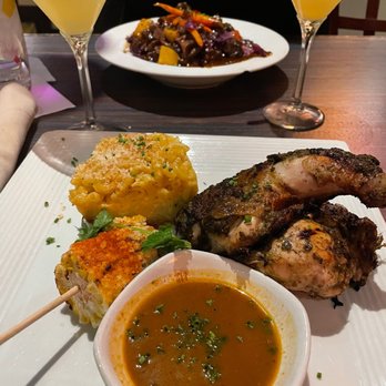 Sisserou's Caribbean Restaurant & Catering - Baked Chicken Meal - Baked Macaroni & Cheese & Street Corn - Caribbean Near Me - Tulsa, Oklahoma Sisserou's Caribbean Restaurant & Catering - Baked Chicken Meal - Baked Macaroni & Cheese & Street Corn - Caribbean Near Me - Tulsa, Oklahoma