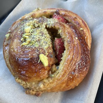 Seed Bakery - Strawberry pistachio croissant - Bakeries Near Me - Pasadena, California