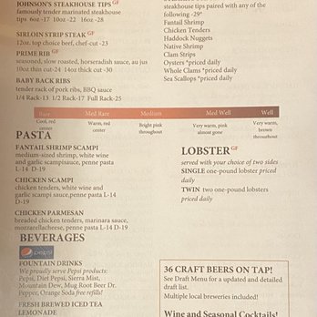 Johnson's Seafood and Steak - New Durham - Menu 4.6.22 - Seafood Near Me - New Durham, New Hampshire Johnson's Seafood and Steak - New Durham - Menu 4.6.22 - Seafood Near Me - New Durham, New Hampshire