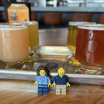 Catalyst Crafted Ales - Tasty flight - Breweries Near Me - Tempe, Arizona