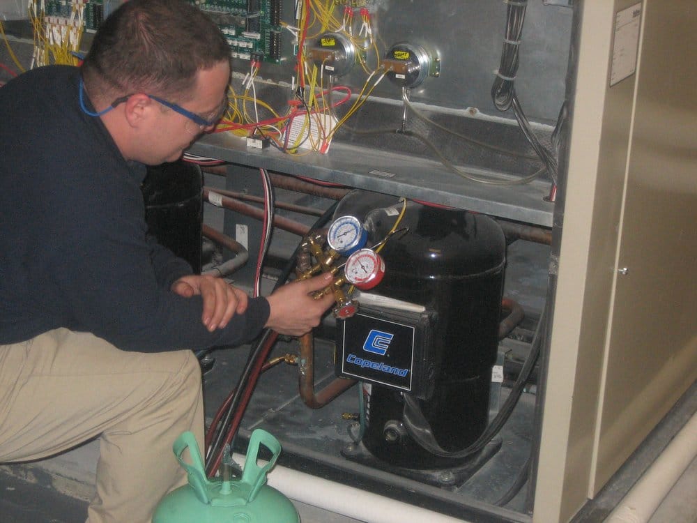 Slide of Service Works Mechanical