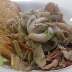Michelino Fish - Seppia con carciofi