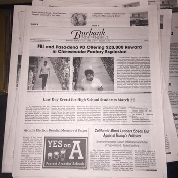 US Post Office - FREE Burbank Independent Weekly Newspaper - Post Offices Near Me - Burbank, California