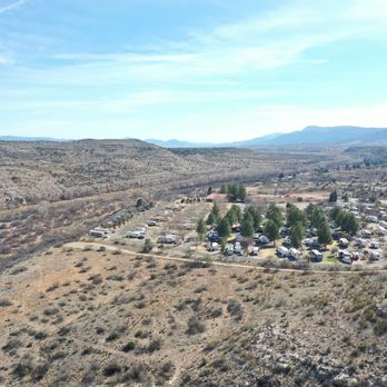 Thousand Trails Verde Valley - Arial Shot Courtesy of "GraySky"..the friendly drone... - Campgrounds Near Me - Cottonwood, Arizona