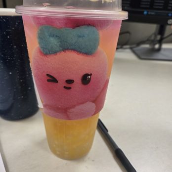 UMe Tea - Giant mandarin iced tea - Bubble Tea Near Me - San Jose, California