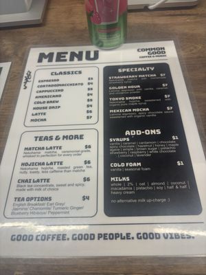 Menu photo 1 Common Good Dallas, TX Menu photo 1 Common Good Dallas, TX