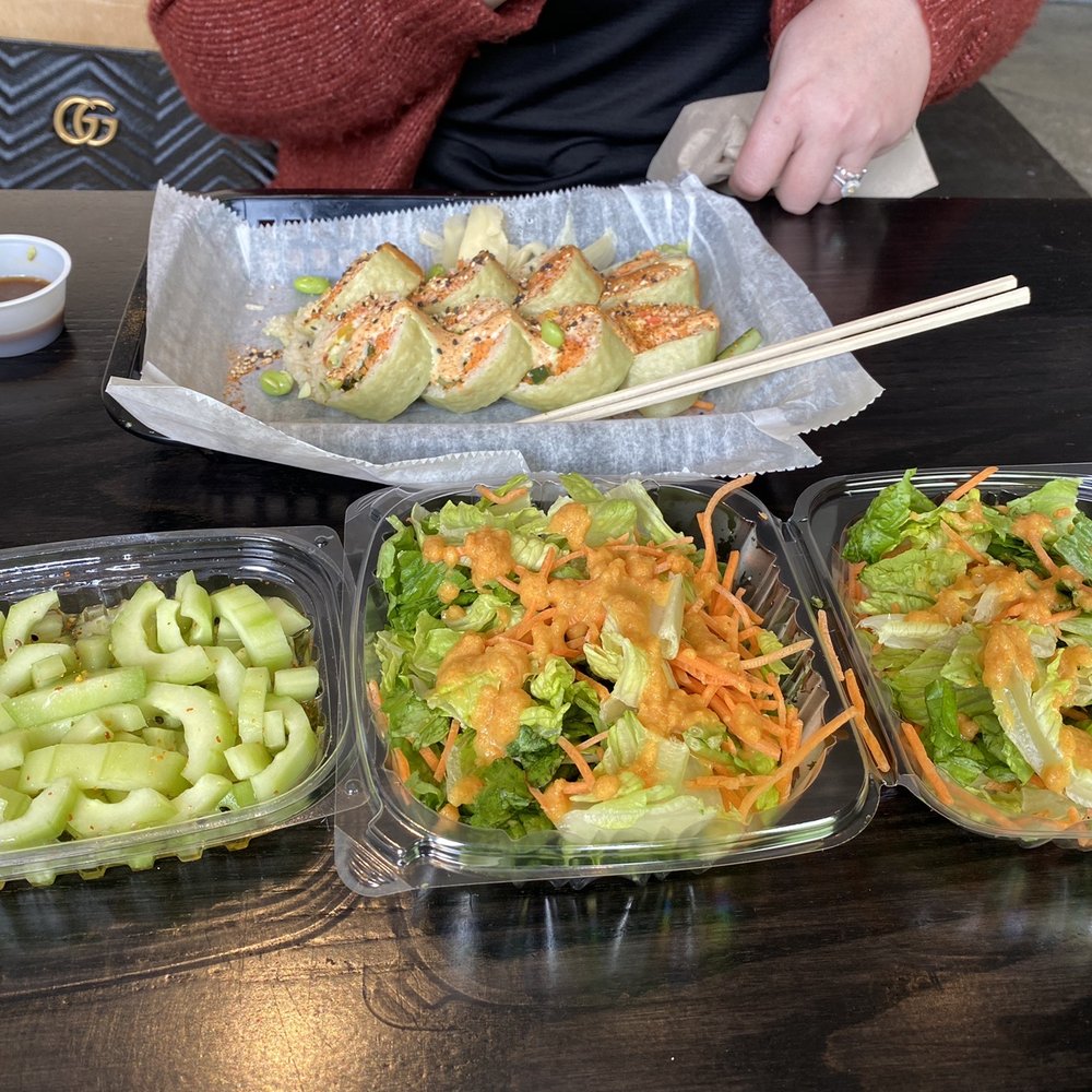FUSIAN - Cucumber salad, ginger carrot salad, sushi! - Sushi Bars Near Me - Columbus, Ohio FUSIAN - Cucumber salad, ginger carrot salad, sushi! - Sushi Bars Near Me - Columbus, Ohio