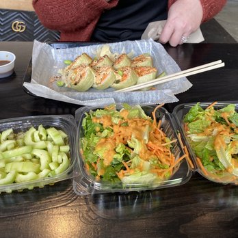FUSIAN - Cucumber salad, ginger carrot salad, sushi! - Sushi Bars Near Me - Columbus, Ohio FUSIAN - Cucumber salad, ginger carrot salad, sushi! - Sushi Bars Near Me - Columbus, Ohio
