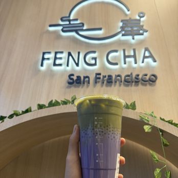 Feng Cha Teahouse - Ube Matcha Latte - Bubble Tea Near Me - San Francisco, California Feng Cha Teahouse - Ube Matcha Latte - Bubble Tea Near Me - San Francisco, California