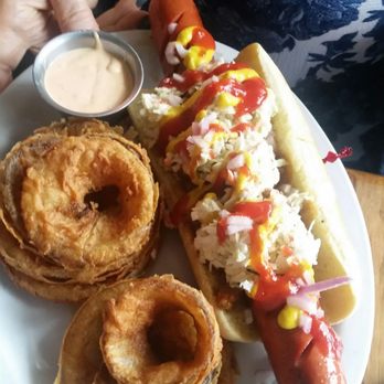 Jebby's on 17 - New item on menu. Foot long Angus beef hot dog! - Sports Bars Near Me - Hampstead, North Carolina Jebby's on 17 - New item on menu. Foot long Angus beef hot dog! - Sports Bars Near Me - Hampstead, North Carolina