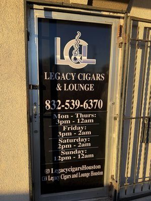 Menu photo 1 Legacy Cigars and Lounge Stafford, TX Menu photo 1 Legacy Cigars and Lounge Stafford, TX