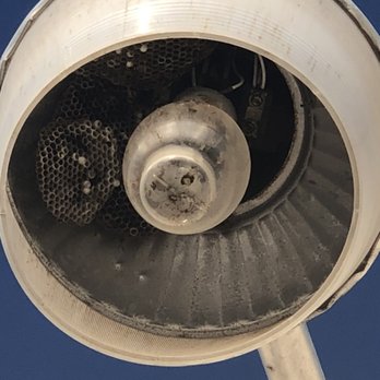 Adapt Pest Management - Up close of the light fixture. - Pest Control Near Me - Rocklin, California