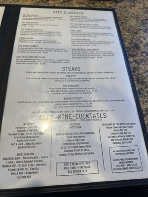 Menu photo 1 Cottage Cafe & Fireside Lounge Cle Elum, WA Menu photo 1 Cottage Cafe & Fireside Lounge Cle Elum, WA