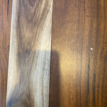 Hernandez Wholesale Flooring - This white piece was their 3rd attempt at sending us our stair noses, telling us this is how it is suppose to look. Very disappointed - Flooring Near Me - Commerce, California Hernandez Wholesale Flooring - This white piece was their 3rd attempt at sending us our stair noses, telling us this is how it is suppose to look. Very disappointed - Flooring Near Me - Commerce, California