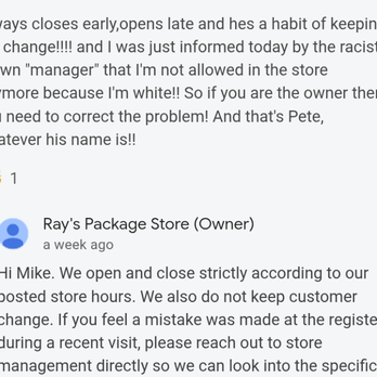Ray's Package Store - Bullshit!! Fix the problem? - Beer, Wine & Spirits Near Me - Pepperell, Massachusetts Ray's Package Store - Bullshit!! Fix the problem? - Beer, Wine & Spirits Near Me - Pepperell, Massachusetts