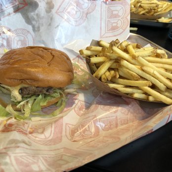Bunsen - Cheeseburger and shoestring fries! - Burgers Near Me - Dublin, D