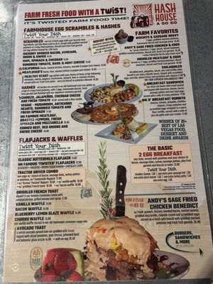 Menu photo 2 Hash House A Go Go Orlando, FL Menu photo 2 Hash House A Go Go Orlando, FL