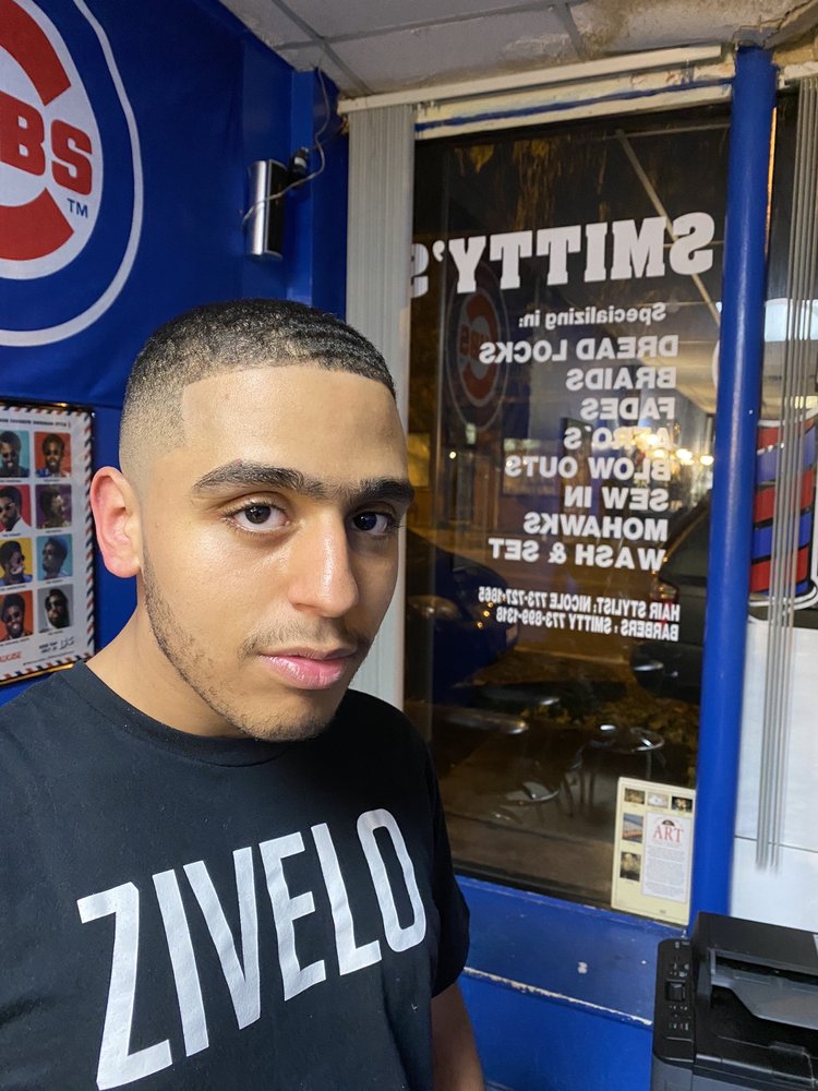 Smitty's Beauty Barber Shop Logo