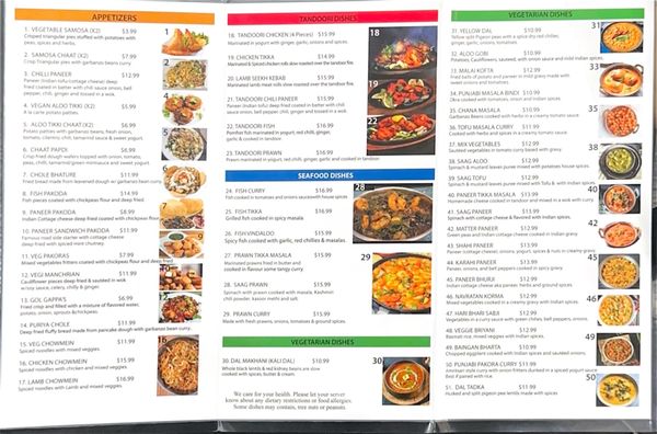 Menu photo 2 Royal Indian Restaurant San Pablo, CA Menu photo 2 Royal Indian Restaurant San Pablo, CA