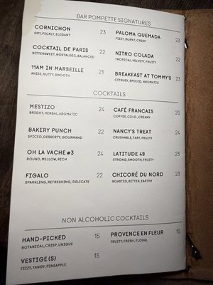Menu photo 7 Bar Pompette Toronto, ON