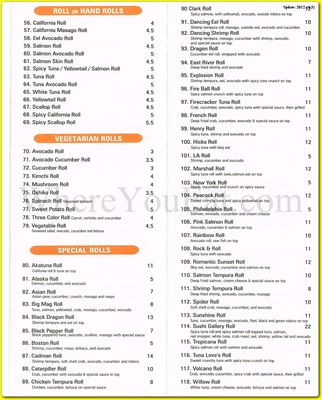 Menu photo 6 Sushi Gallery Brooklyn, NY