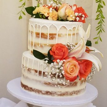 One Stop Bakery - a wedding cake decorated with flowers - Bakeries Near Me - Lancaster, California