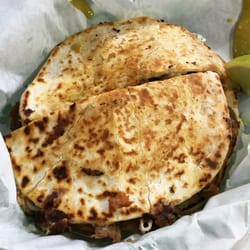 Taqueria Los 4 Brothers - Gringa (Pastor with cheese)